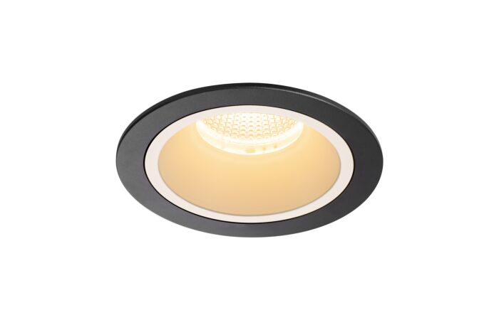 NUMINOS® DL L, vnitřní LED zápustné stropní svítidlo černá/bílá 2700 K 20°