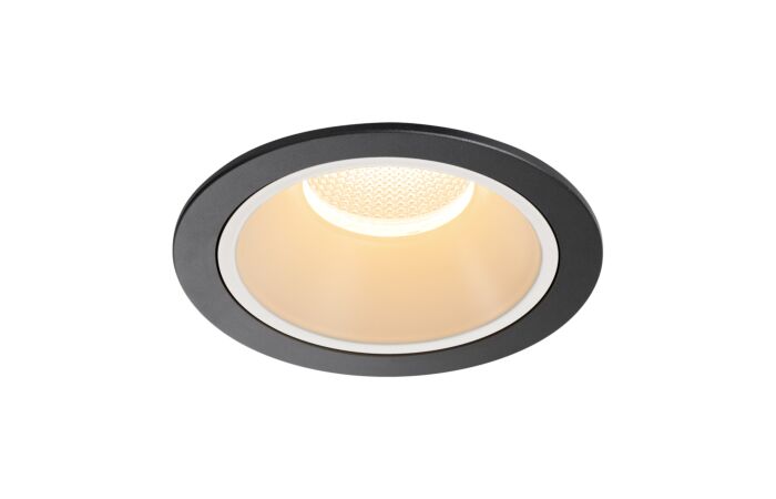 SLV Svítidlo LED NUMINOS® DL XL, vnitřní  zápustné stropní  černá/bílá 2700 K 20°