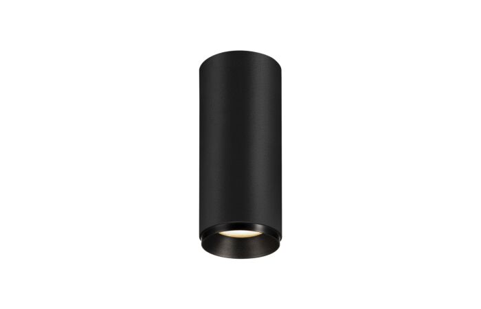 NUMINOS® CL PHASE S, vnitřní LED přisazené stropní svítidlo černá/černá 3000 K 60°