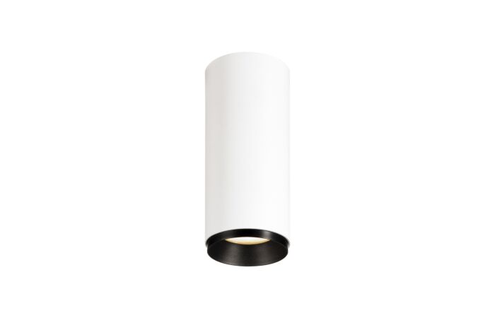 NUMINOS® CL PHASE S, vnitřní LED přisazené stropní svítidlo bílá/černá 3000 K 36°