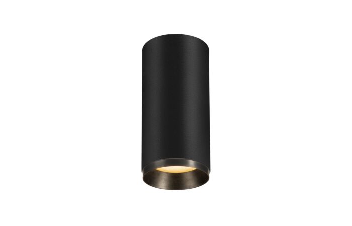 NUMINOS® CL PHASE M, vnitřní LED přisazené stropní svítidlo černá/černá 2700 K 24°