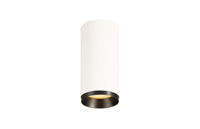NUMINOS® CL PHASE M, vnitřní LED přisazené stropní svítidlo bílá/černá 2700 K 24°