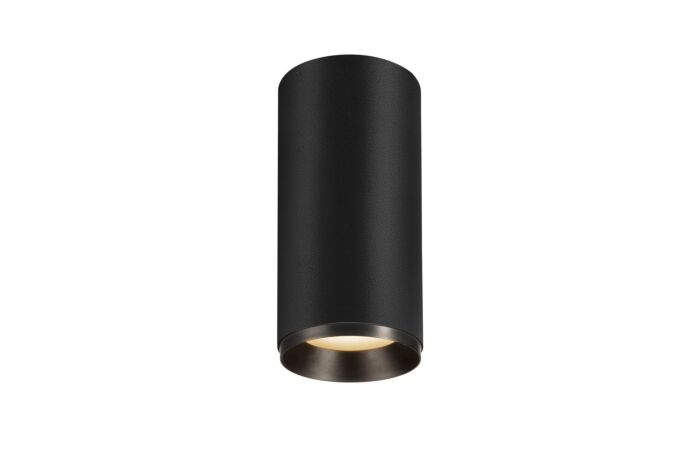 NUMINOS® CL PHASE L, vnitřní LED přisazené stropní svítidlo černá/černá 3000 K 24°