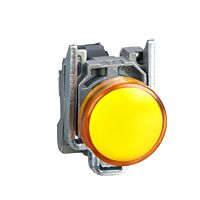 SCHNEIDER Signálka XB4BVG5 s LED 110-120V žlutá
