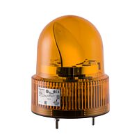 SCHNEIDER Ø 120mm předzapojený rotační maják bez bzučák, oranžová, 24 V