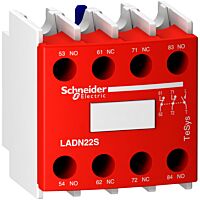 SCHNEIDER Blok pom. kontaktů 2Z+2V safety