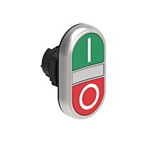 LOVATO Hlavice LPCBL7123 ovládací dvoutlačítková "I-0" zelená/červená