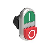 LOVATO Hlavice LPCBL7223 ovládací dvoutlačítková "I-0" zelená/červená