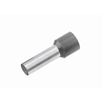 CIMCO Izolovaná dutinka Cu 0,75/8 mm, šedá (100 ks)