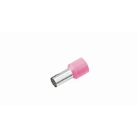 CIMCO Izolovaná dutinka Cu 0,34/8 mm, růžová (100 ks)