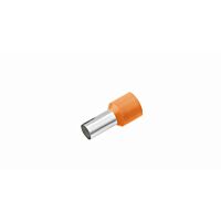 CIMCO Izolovaná dutinka Cu 0,5/8 mm, oranžová (100 ks)