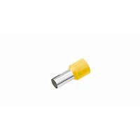 CIMCO Izolovaná dutinka Cu 1/8 mm, žlutá (100 ks)