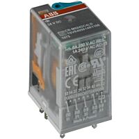 ABB Paticová reléCR-M230AC4LG s LED,4co, 6A,230V AC, pozlacené kontakty  1SVR405618R3100