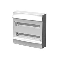 ABB LUCA10-Rozvodnice modulovéRozvodnice nástěnná IP4136M (18x2), Mistral41W bez. NPE, bez dvířek  1SPE007717F0900