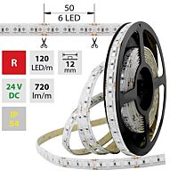 MCLED Pásek LED SMD5050 R, 120LED/m, 28,8W/m, 720lm/m, IP54, DC 24V, 12mm, 5m