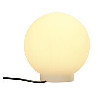 SLV Svítidlo ROTOBALL FLOOR 25 24W E27 lampa stojací Ø 25cm IP44 bílá