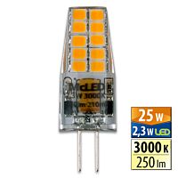 MCLED Žárovka LED 2,3W-25 G4 3000K 300°