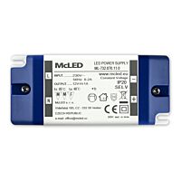 MCLED Napaječ  LED  12V/1A ML-732.070.11.0 IP20, plastové provedení se svorkovnicí