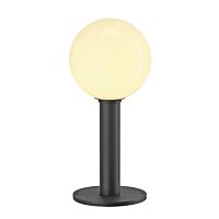 SLV Svítidlo GLOO PURE 44 Pole 23W E27 stojací lampa 44cm IP44 antracit/sklo