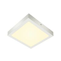 SENSER 24, Indoor, stropní LED svítidlo, hranaté, bílé