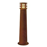 SLV Svítidlo RUSTY 70 11W E27 lampa stojací 70cm IP55 rezavá