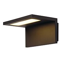 SLV Svítidlo LED ANGOLUX WALL 6,8W 550lm 3000K nástěnné IP44 antracit