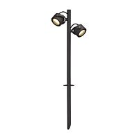 SLV Svítidlo SITRA 360 SL SPIKE 9Wx2 GX53 lampa stojací 67cm s trnem IP44 antracit