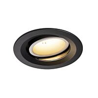NUMINOS® MOVE DL M, vnitřní LED zápustné stropní svítidlo černá/bílá 2700 K 40° otočné a výkyvné