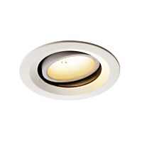 NUMINOS® MOVE DL M, vnitřní LED zápustné stropní svítidlo bílá/bílá 2700 K 20° otočné a výkyvné