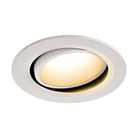 NUMINOS® MOVE DL L, vnitřní LED zápustné stropní svítidlo bílá/bílá 2700 K 55° otočné a výkyvné