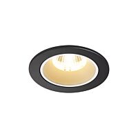 NUMINOS® DL S, vnitřní LED zápustné stropní svítidlo černá/bílá 3000 K 20°