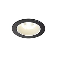 SLV Svítidlo LED NUMINOS® DL S, vnitřní  zápustné stropní  černá/bílá 4000 K 20°