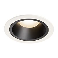 NUMINOS® DL L, vnitřní LED zápustné stropní svítidlo bílá/černá 3000 K 20°