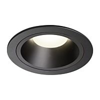 NUMINOS® DL L, vnitřní LED zápustné stropní svítidlo černá/černá 4000 K 40°