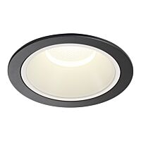 NUMINOS® DL XL, vnitřní LED zápustné stropní svítidlo černá/bílá 4000 K 20°