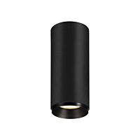 NUMINOS® CL PHASE S, vnitřní LED přisazené stropní svítidlo černá/černá 3000 K 60°