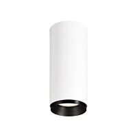 NUMINOS® CL PHASE S, vnitřní LED přisazené stropní svítidlo bílá/černá 4000 K 24°