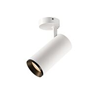 NUMINOS® SPOT PHASE L, vnitřní LED přisazené stropní svítidlo bílá/černá 2700 K 60°