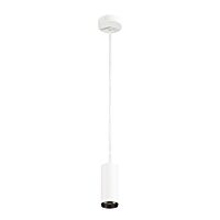 NUMINOS® PD DALI S, vnitřní LED závěsné svítidlo bílá/černá 4000 K 24°