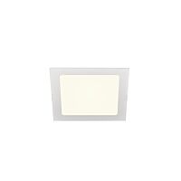 SENSER 18 DL, vnitřní LED stropní zápustné svítidlo hranaté bílé, 4000 K