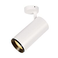 NUMINOS® SPOT DALI XL, přisazené stropní svítidlo bílé/černé 36 W 2700 K 24°