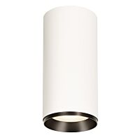 NUMINOS® DALI XL, přisazené stropní svítidlo bílé/černé 36 W 4000 K 60°