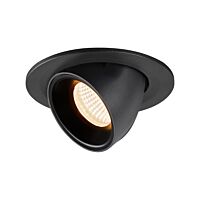 SLV Svítidlo LED NUMINOS® GIMBLE S 8,6W 670lm 2700K 20° zápustné IP20 černá