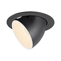 NUMINOS® GIMBLE XL, zápustné stropní svítidlo černé/bílé 2700 K 20°