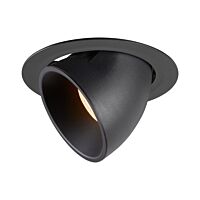 NUMINOS® GIMBLE XL, zápustné stropní svítidlo černé 2700 K 55°