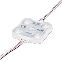 LED modul 4x SMD 2835, 1,2 W, DC 12 V, 1