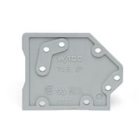 745-300/000-005 End plate snap-fit type