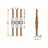 2060-954/028-000 4-pole Pin spacing 4 mm