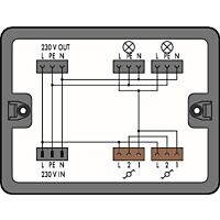 899-631/308-000 Two-way circuit 1 INPUT,