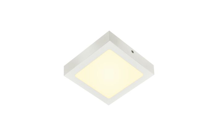 SENSER 18, Indoor, stropní LED svítidlo, hranaté, bílé